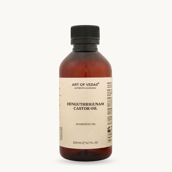 Art of Vedas Hingsuthrigunam Eranda Thailam, 200 ml, klasični ajurvedski Thailam