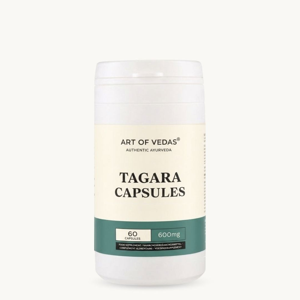 Art of Vedas, Tagara Capsules, ajurvedsko dopolnilo
