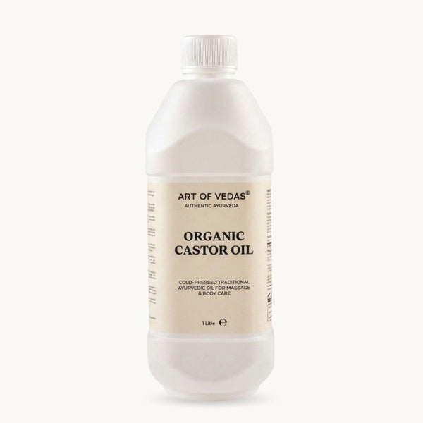 Art of Vedas Organsko ricinusovo olje, 1 liter, čisto olje
