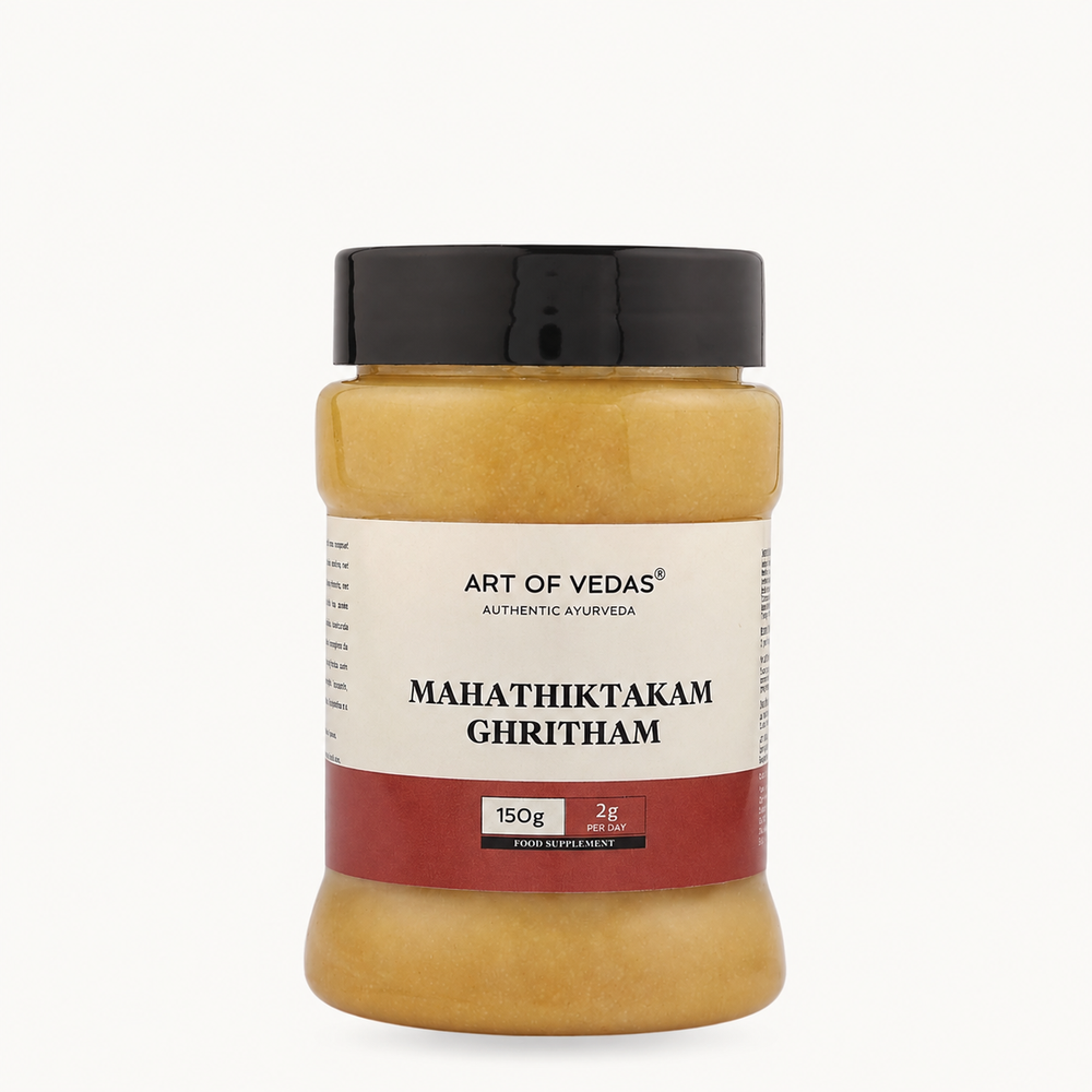 Art of Vedas Mahathiktakam Ghritham, 150 g, ajurvedsko prehransko dopolnilo